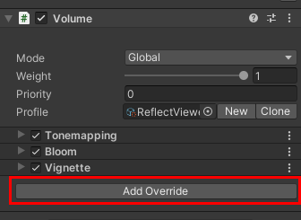 Figure 03: Adding additional effects to the scene