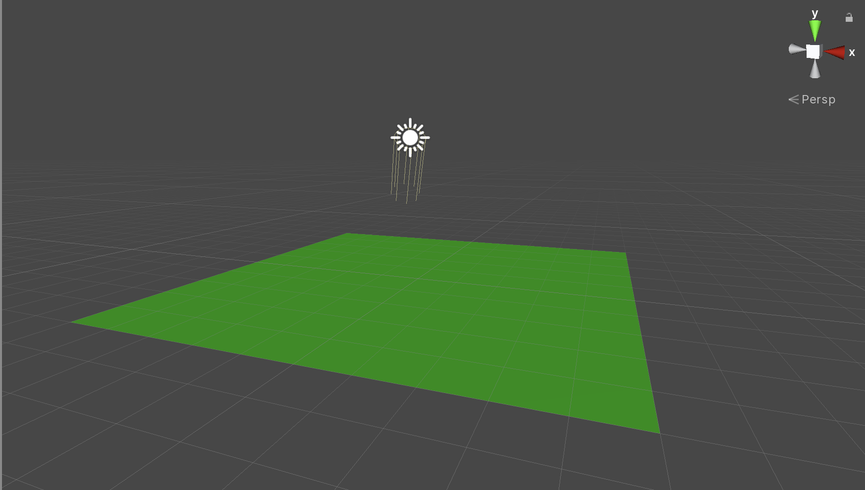Figure 02: The completed SceneA