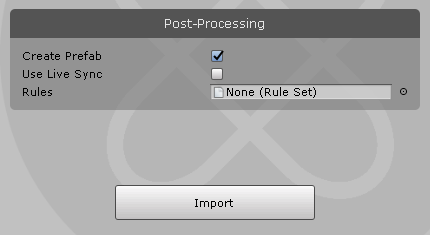 Figure 06: Creating a Prefab is required for using Live Sync