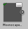 Figure 08: The green check over the upper left corner of the icon indicates that the Prefab is using the latest version of the model.