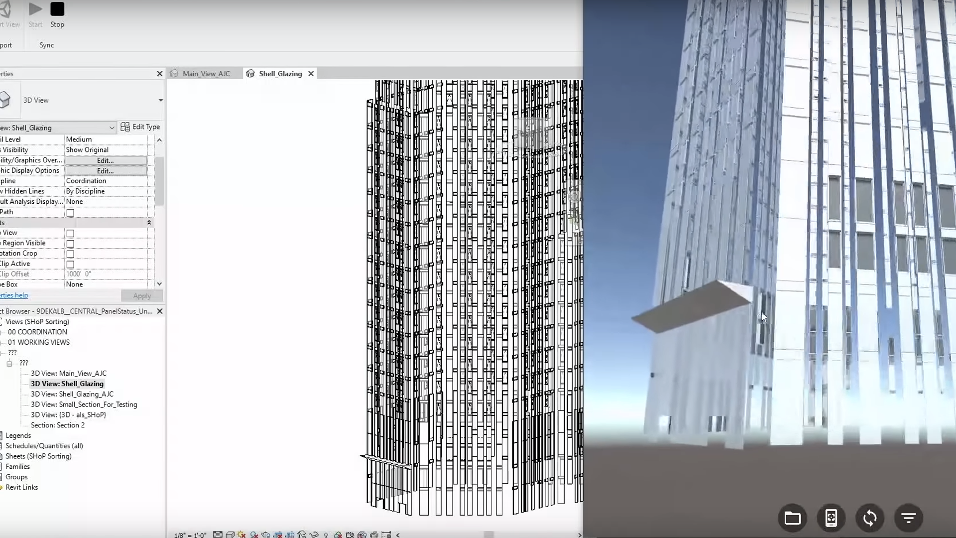 Export a project to Unity Reflect from Revit