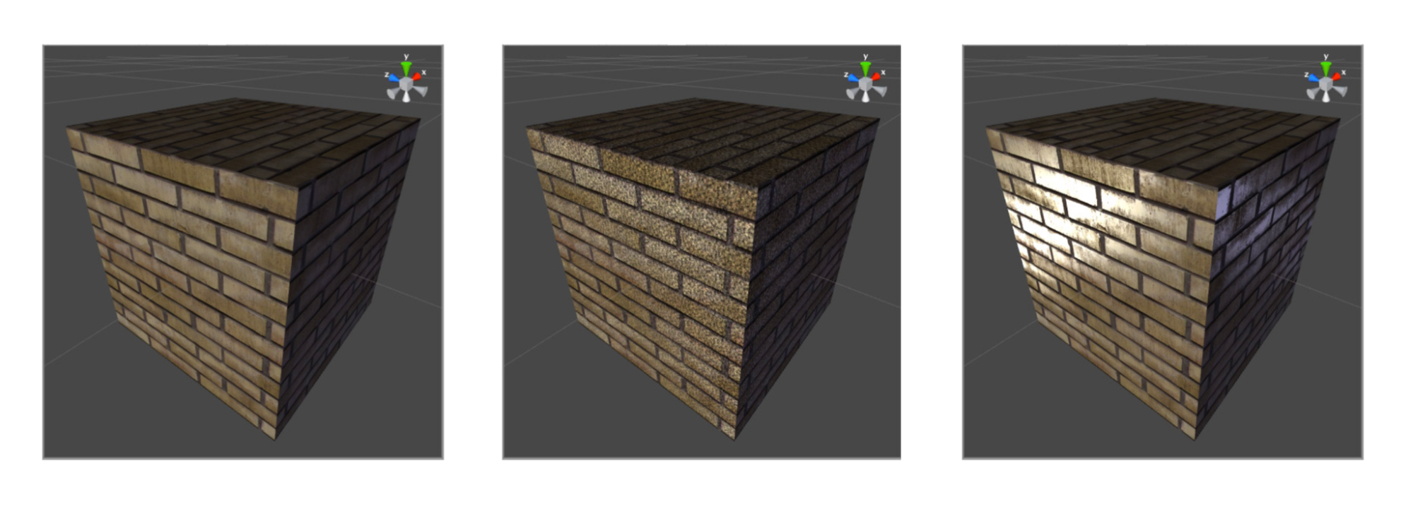 Caption: Images from the Unity Manual