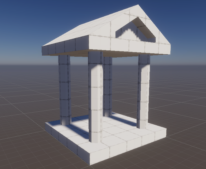 Object with somewhat even UVs