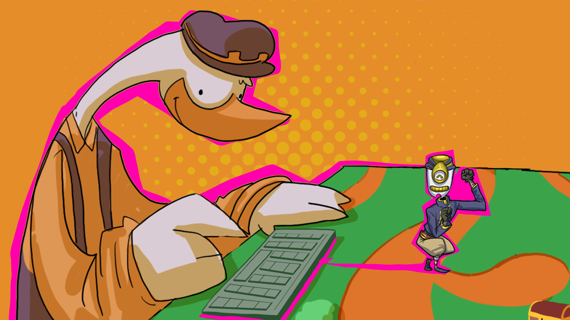 Read keyboard input to control 2D character movement