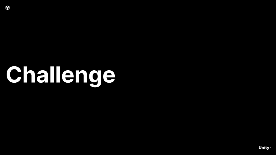 Module 3 Challenge - Unity Learn