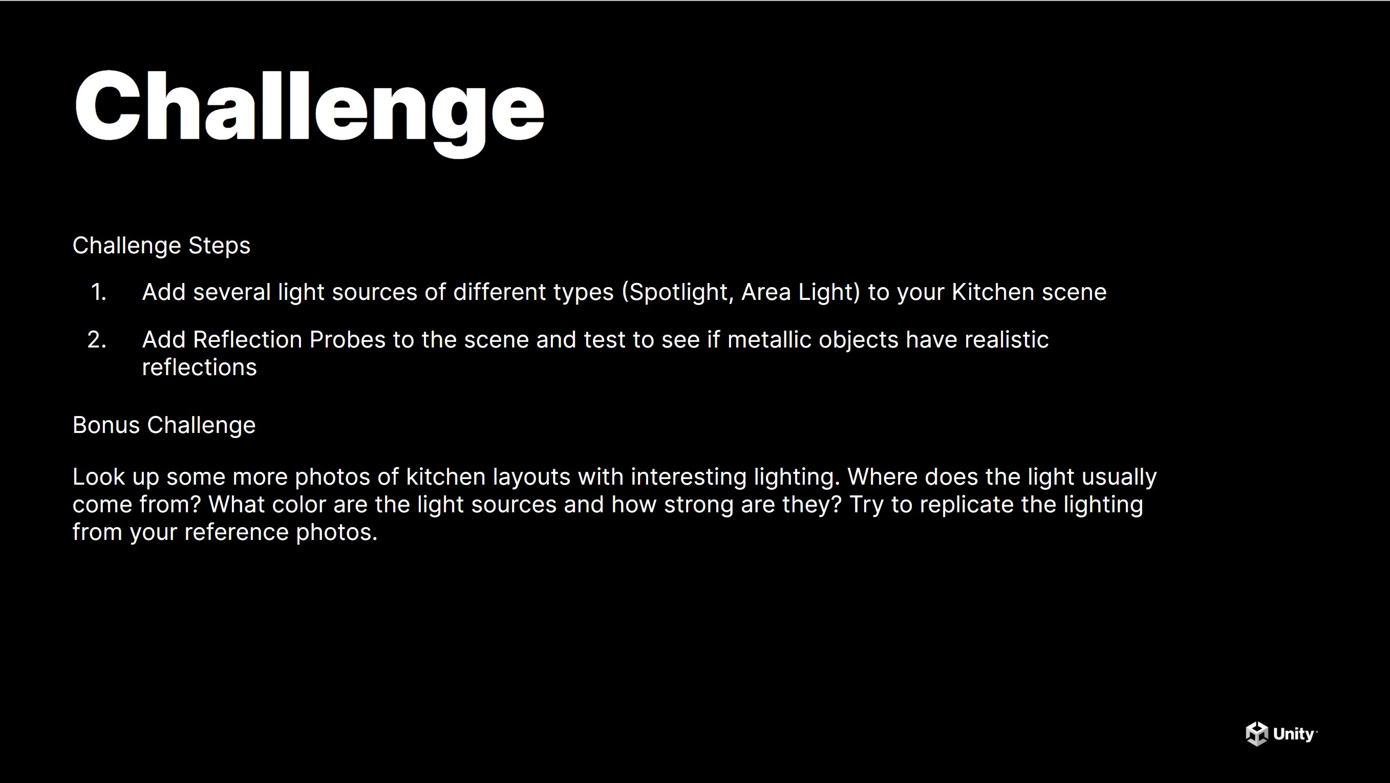 Module 3 Challenge - Unity Learn