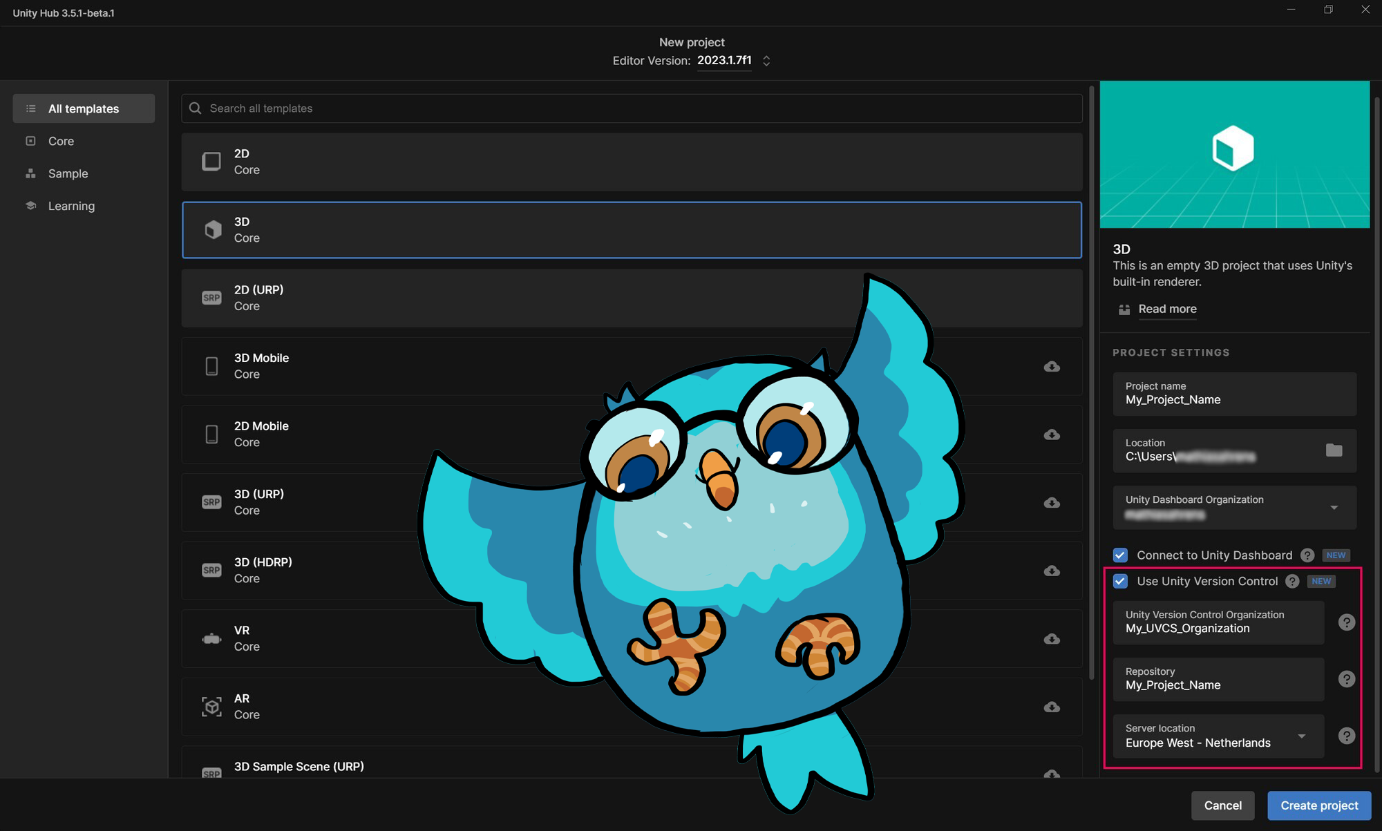 How to use the Unity Hub