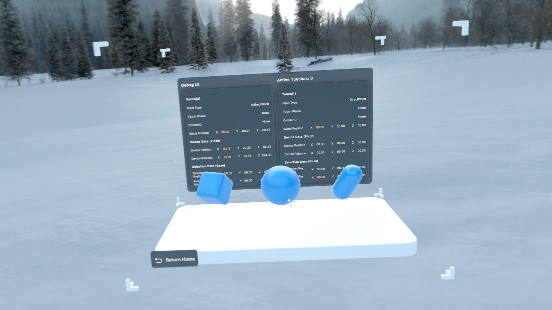 Project files - Unity Input System for visionOS
