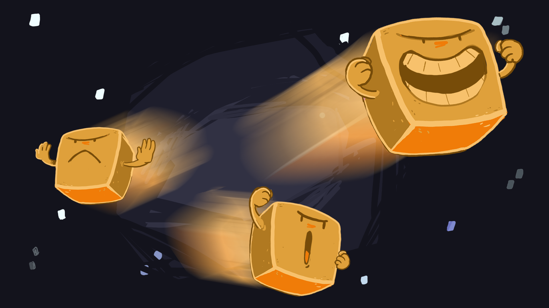 Random obstacle size, direction, and speed