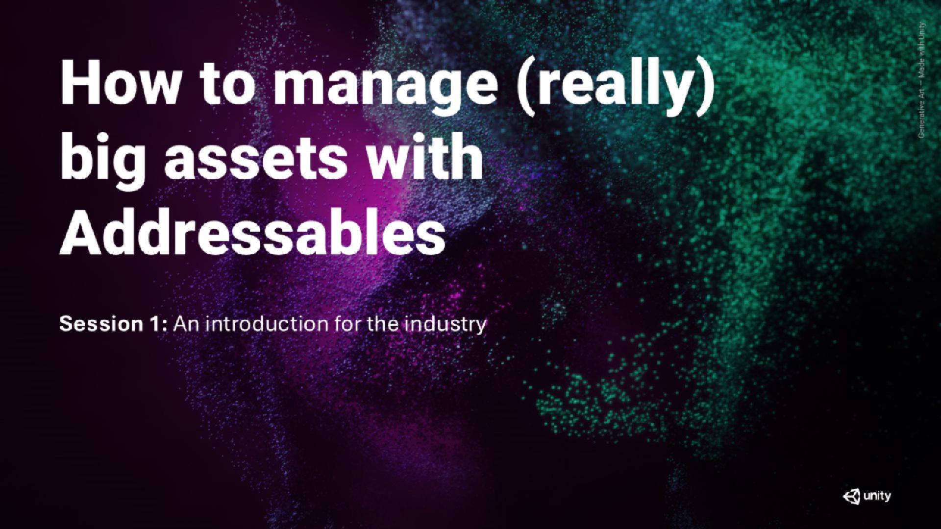 Using Addressables to Load 3D Models at Runtime